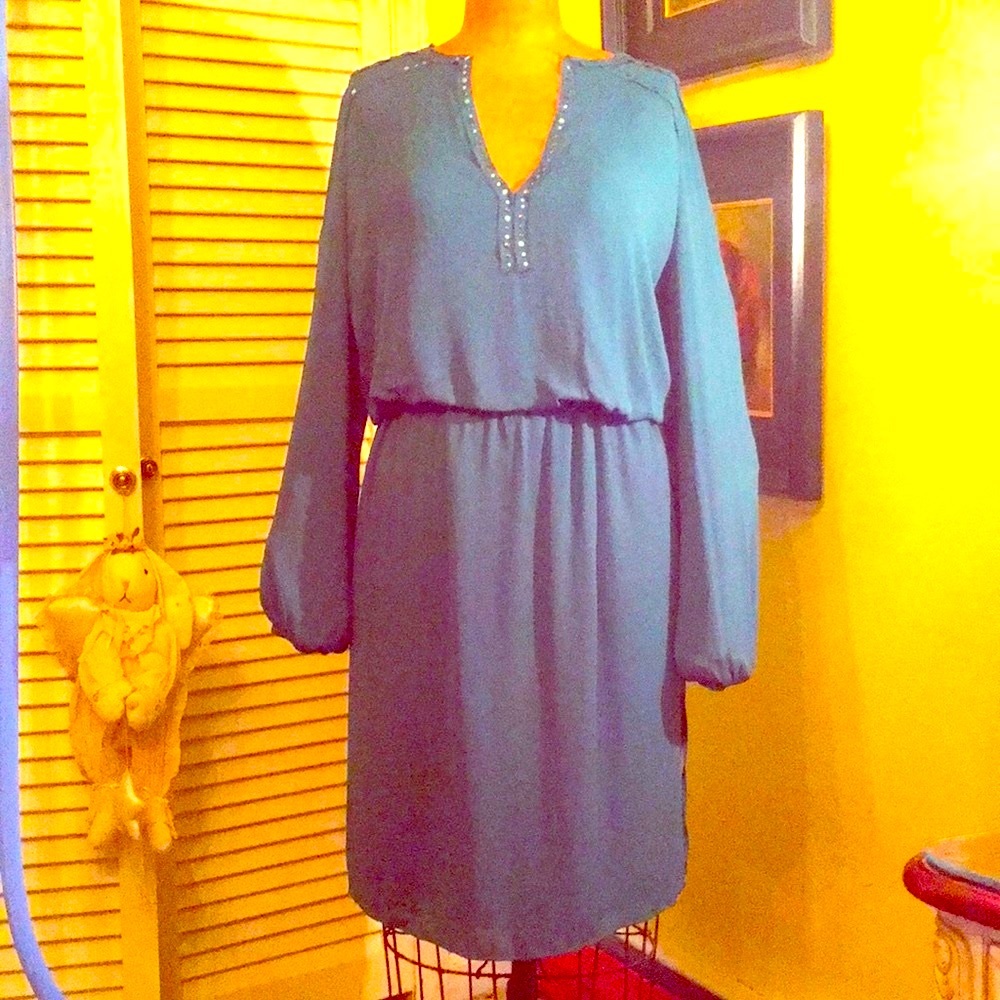 Side slit dress